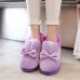 Women's Slippers & Flip-Flops Winter Slippers Customized Materials Casual Flat Heel Others Blue / Yellow