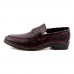 Office & Career / Party & Evening / Casual Leather Loafers Black / White / Burgundy  