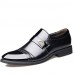   2016 New Style Hot Sale Office & Career/Casual Patent Leather Loafers Black / Brown  