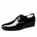 Men's Shoes Office & Career/Party & Evening/Casual Fashion Patent Leather Oxfords Shoes Black/Red 38-43  