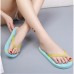 Women's Summer Open Toe / Slippers Synthetic Outdoor / Casual Flat Heel Blue