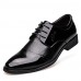 Men's Shoes   2016 New Style Hot Sale Office & Career / Casual Patent Leather Oxfords Black / Brown  