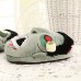 Women's Winter Comfort / Round Toe Cotton Casual Flat Heel Gray