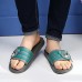 Women's Slippers & Flip-Flops Summer Slingback Rubber Casual Flat Heel Others Black / Blue / Brown / Gray Others