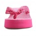 Women's Shoes Flip Flops Wedge Heel Fabric Slippers Shoes More Colors available