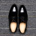 Men's Shoes   2016 New Style Hot Sale Party/Office/Casual Black/Burgundy Patent Leather Oxfords  