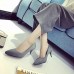 Women's Heels Fall Heels / Pointed Toe Suede Casual Stiletto Heel Others Black / Green / Red / Gray / Camel Others