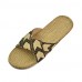 Unisex Slippers & Flip-Flops Summer Slingback Polyester Casual Flat Heel Others Blue / Brown / Purple / Fuchsia Others