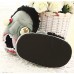 Women's Winter Comfort / Round Toe Cotton Casual Flat Heel Gray