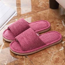 Women's Slippers & Flip-Flops Summer Slingback Linen Casual Flat Heel Others