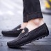 Casual  Loafers Black / White / Gold  