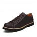 Men's Shoes Outdoor / Athletic / Casual Leather Oxfords Brown / Taupe  