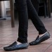 Outdoor / big size / Office & Career / Party & Evening / Casual Leather Loafers Black/Blue/Brown  