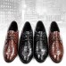 Men's Shoes Libo New Fashion Hot Sale Office & Career / Casual Leather Comfort Oxfords Black / Brown  