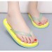 Women's Summer Open Toe / Slippers Synthetic Outdoor / Casual Flat Heel Yellow