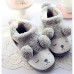 Women's Winter Comfort / Round Toe Cashmere Outdoor / Casual Flat Heel White / Gray