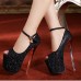 Women's Shoes Sexy Peep Toe Stiletto Heel Pumps Party Shoes More Colors available