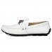 Casual/Office & Career/Drive Fashion PU Leather Shoes Slip-on Woven Shoes Black/White/Bule 39-44  