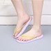 Women's Summer Open Toe / Slippers Synthetic Outdoor / Casual Flat Heel Purple