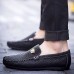 Casual  Loafers Black / White / Gold  